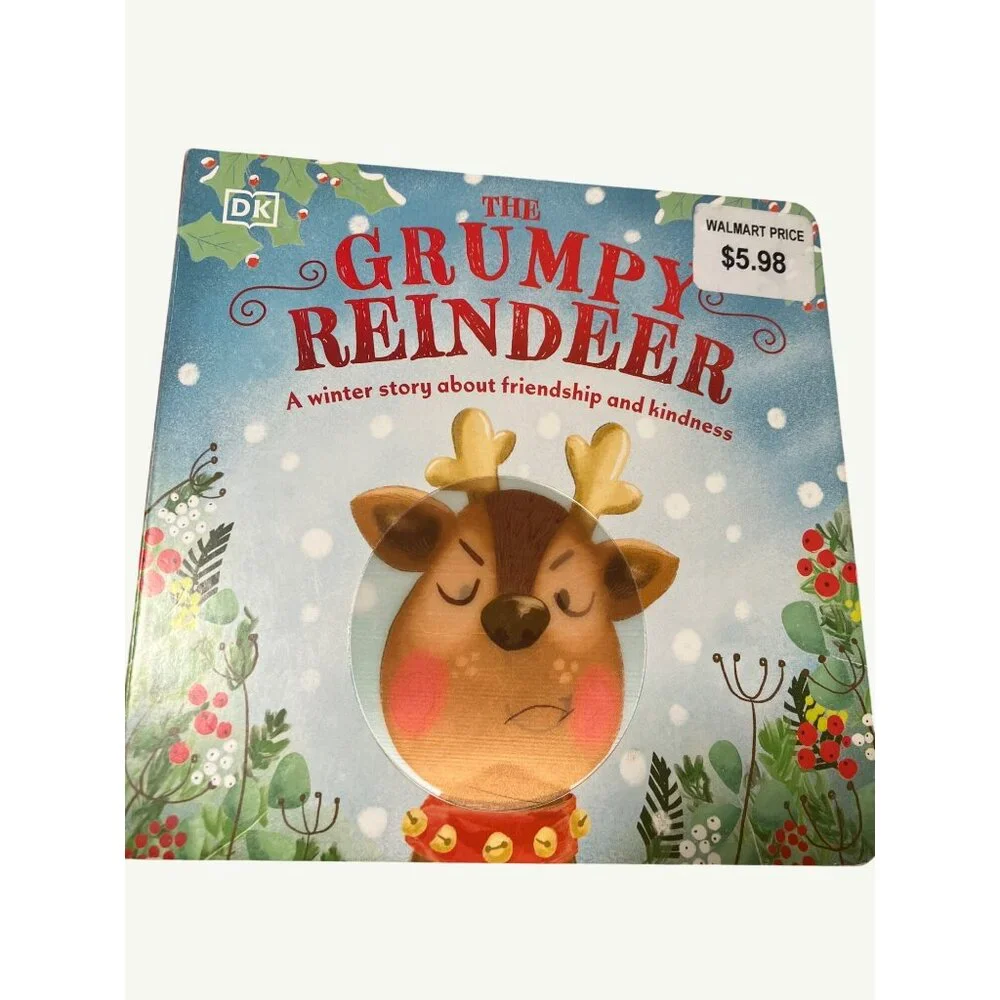 Santa's Elf & The Grumpy Reindeer Children's Board Books Bundle